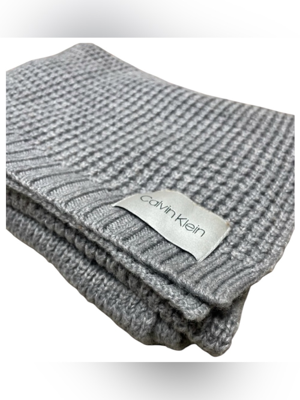 Calvin Klein Knit Scarf - Picture 4 of 9